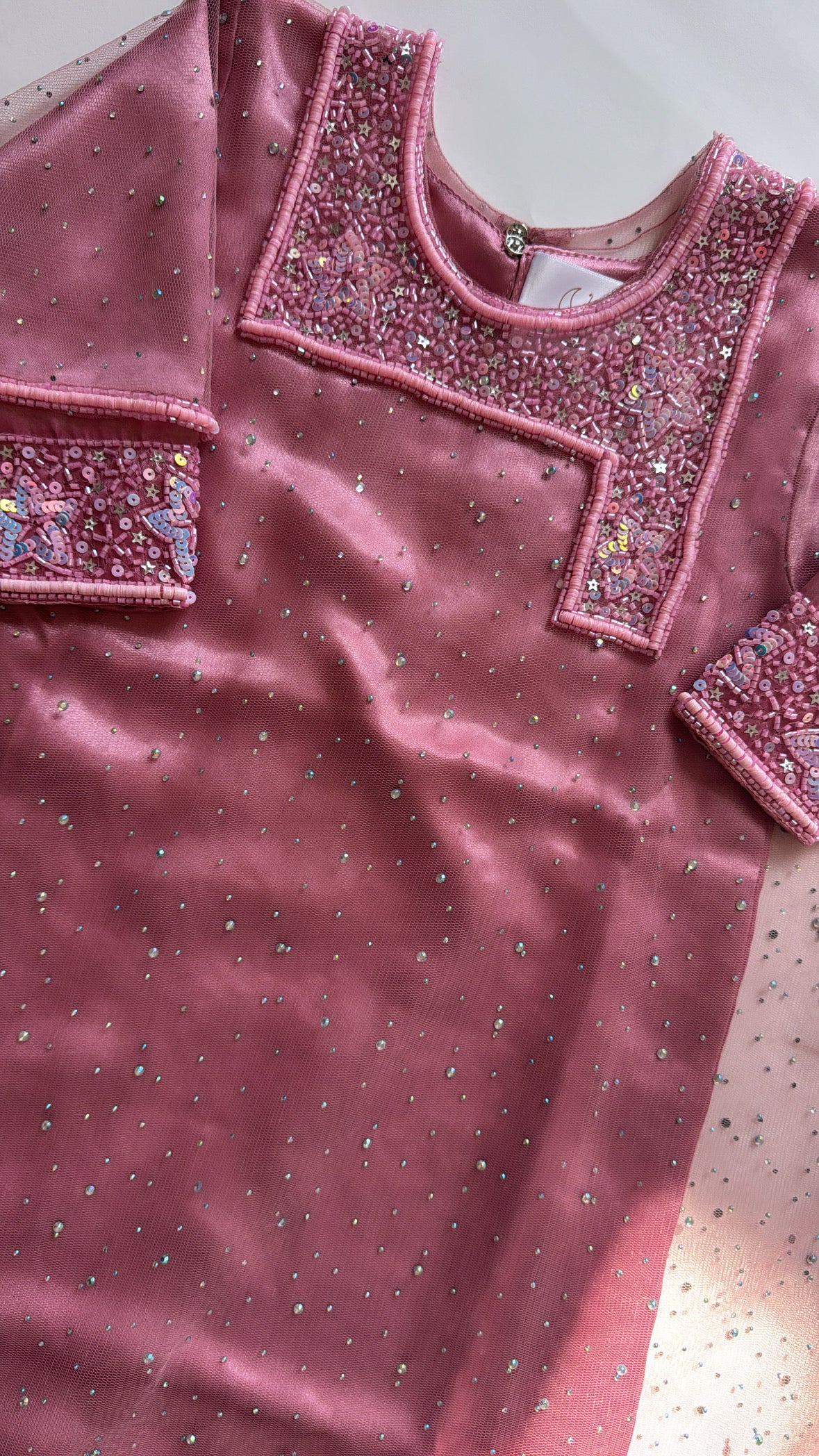 Pink crystals Thoub