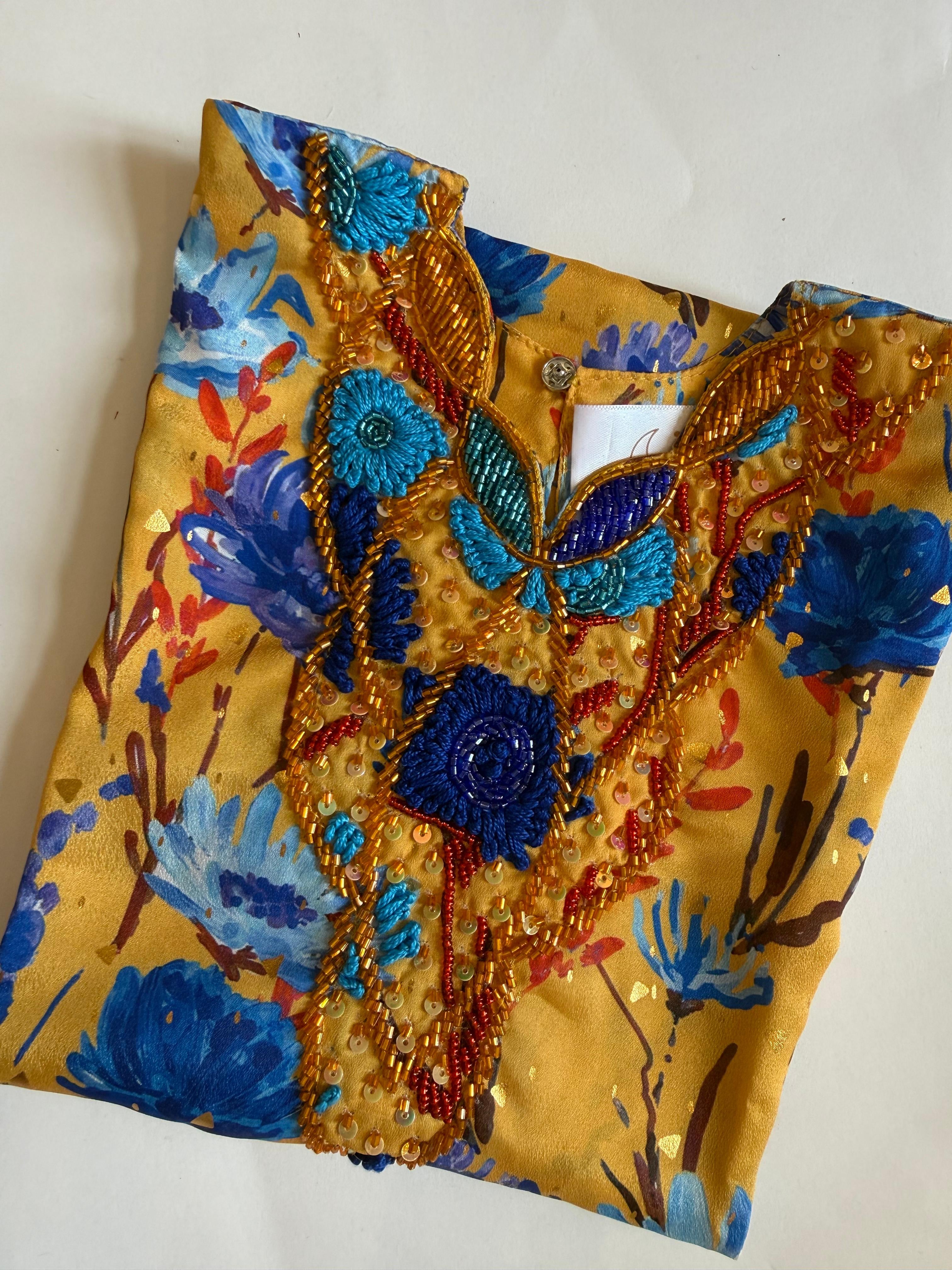 Blue bloom