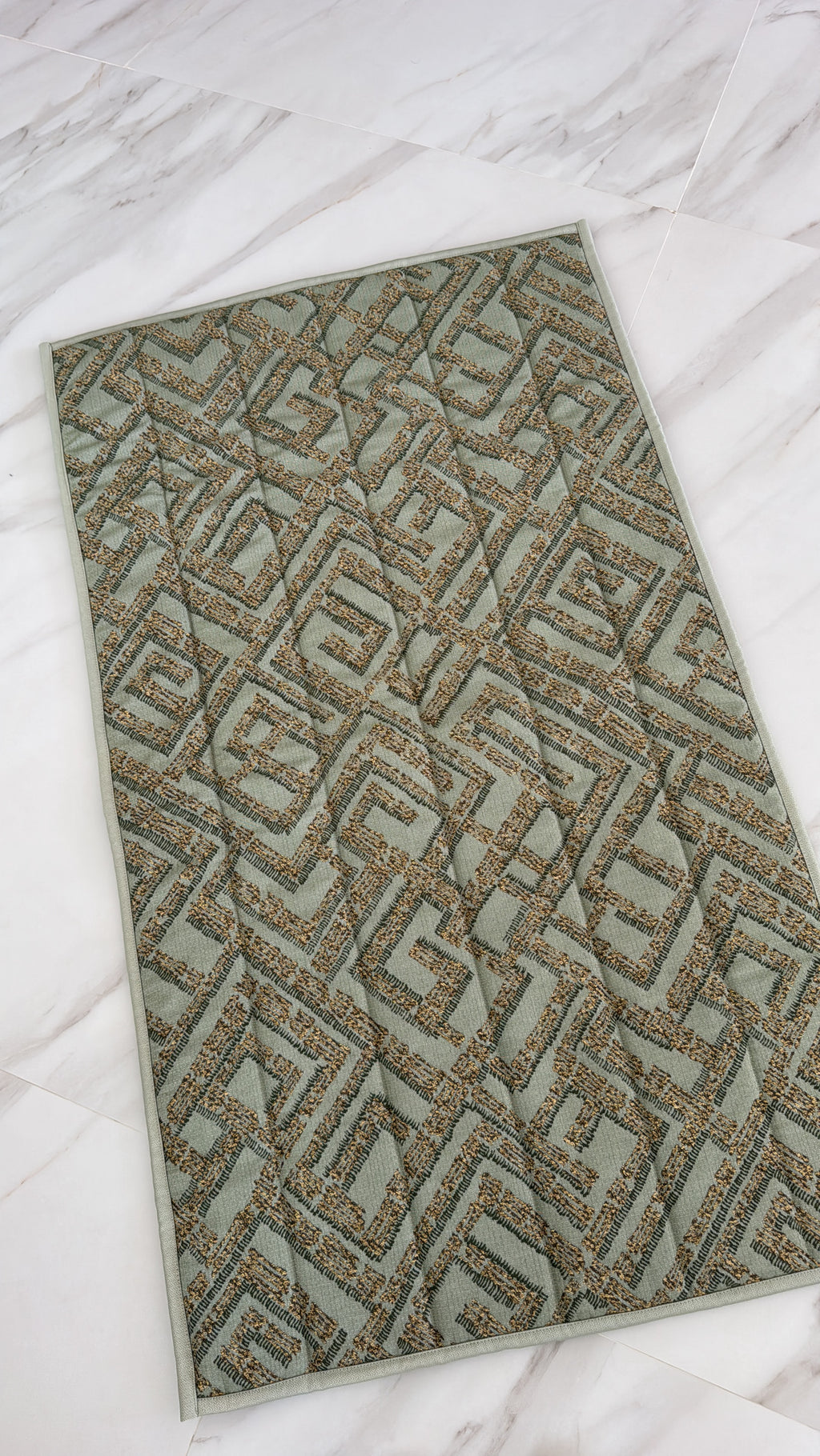 Geometric Prayer Mat (Green)