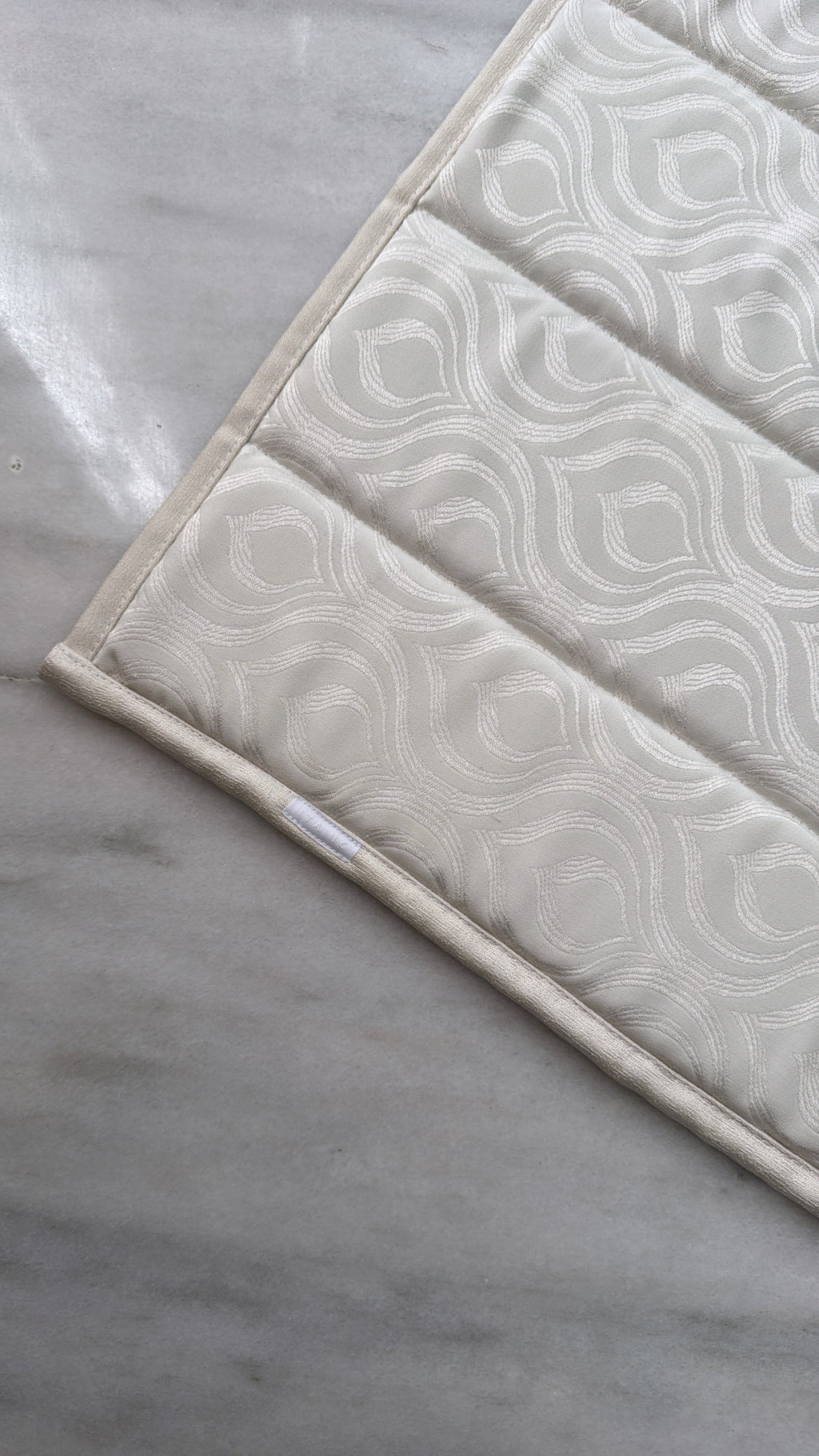 White peacock Prayer Mat